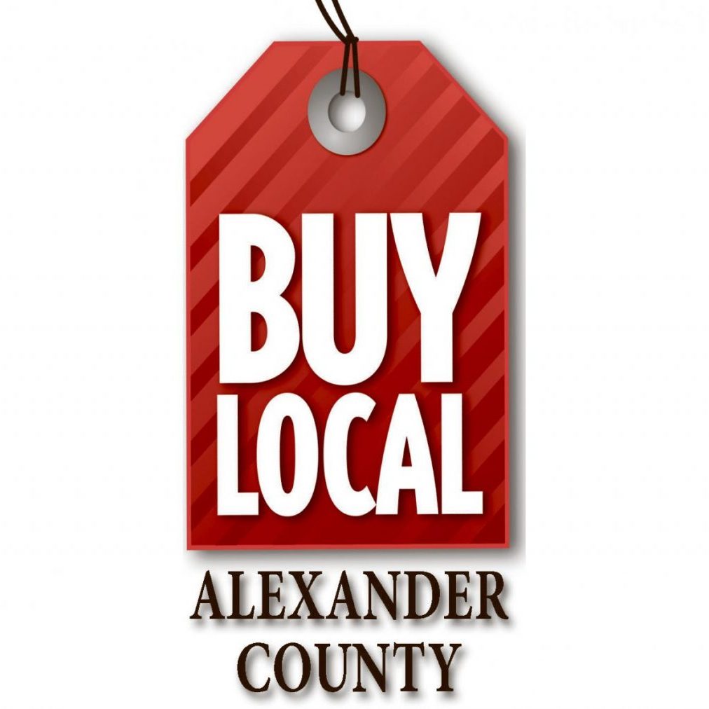 Buy Local - Alexander County official logo