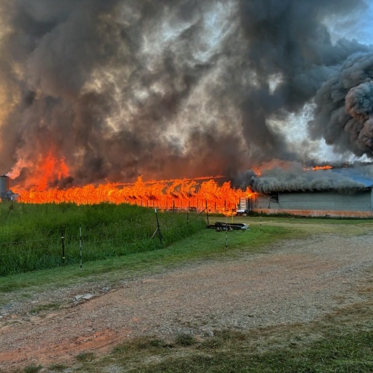Photo courtesy of Alexander Co. Fire Marshal's Office.
