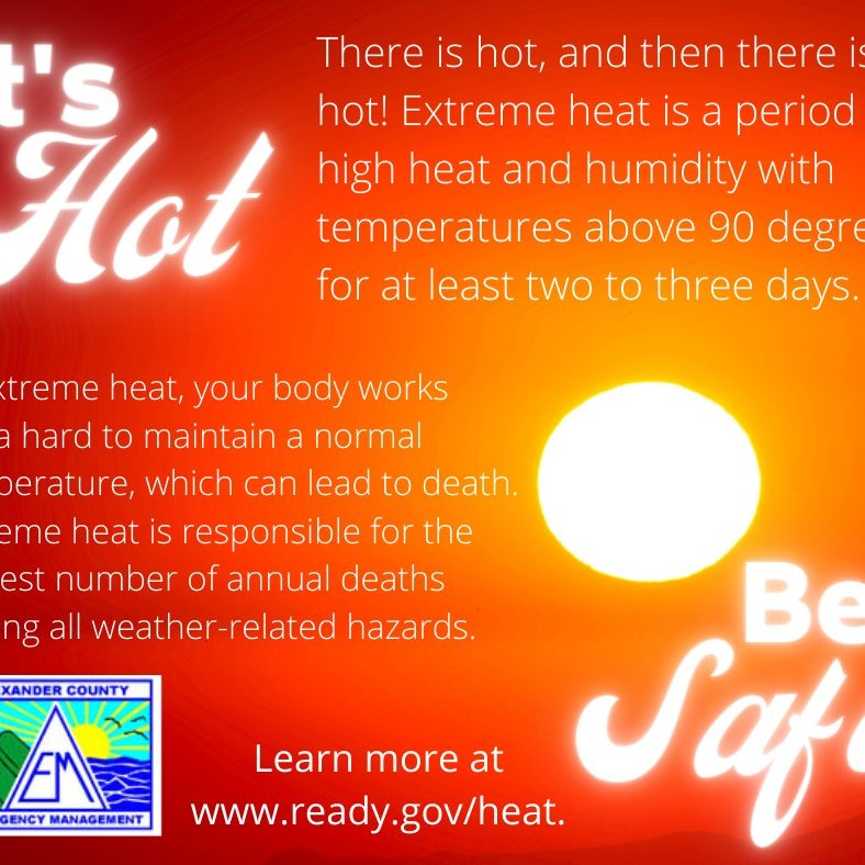 Heat warning soc med