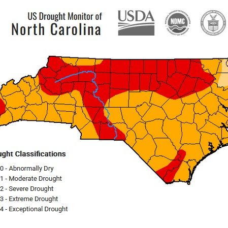 NC drought map 5-28-26