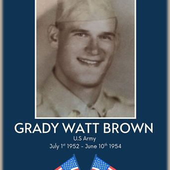 This is an example of the veterans banners.